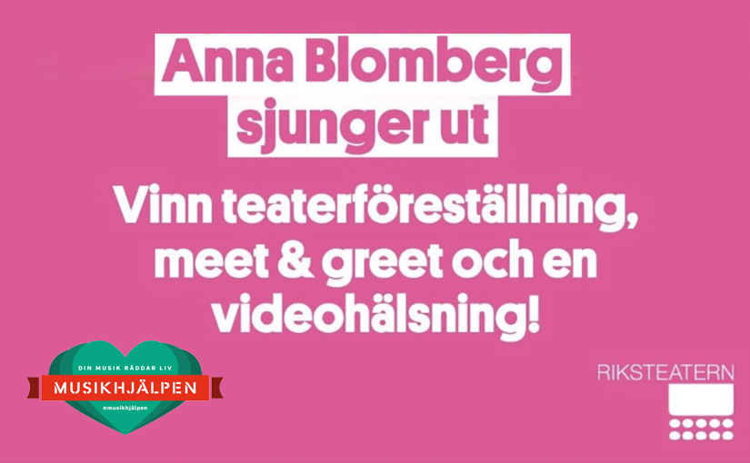 Musikhjälpen Anna Blomberg 